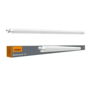 120cm 40W komplet LED armaturgennemfortrådet, IP65, 5000K - Særtilbud