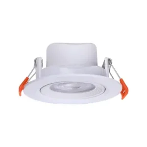 7W Ø8,8cm LED indbygningsspotHul Ø6,8 cm, Mål Ø8,8 cm, CCT - 3 lyskulører - Helt ny