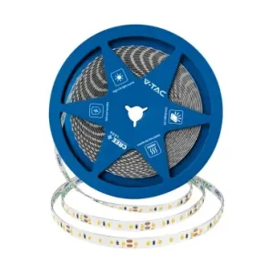 120 VT-2835 LED-lysbånd 10W/mCree-chip 4000K IP20 24V 8mm dobbelt PCB (10m/rulle) (pris pr. meter) - Anbefalet valg