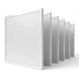 Tilbudspris - 6x LED paneler 60x60 i rammeHøjde 28mm, 40W, til direkte montering