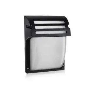 VT-754 væglampe E27mat sort, mat glas | Kundernes valg