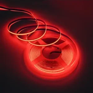 10m 9W/m Rød COB-LED strip24V DC, IP20, 320 LED/m - Spar mere