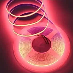 10m 9W/m Pink COB-LED strip24V DC, IP20, 320 LED/m - Kun få tilbage