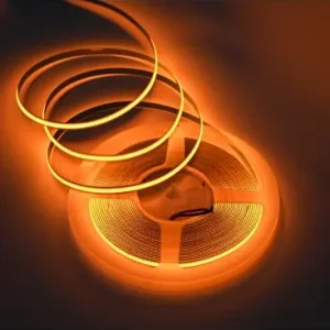 10m 9W/m Orange COB-LED strip24V DC, IP20, 320 LED/m - Særpris