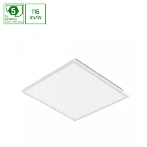 600x600x32 Algine panel 40Wneutral hvid, 230V, 120°, IP40, Biały, Mesh - Bestil online