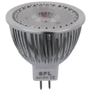 GU5.3 4W LED pære, 12V350lm, MR16, 2700K - Nedsat pris