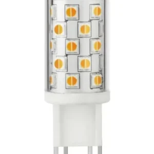 G9 4W dæmpbar LED pæreDimToWarm, 2200-3000K, 360lm, 4,9cm, klar glas | Nyhed i sortimentet
