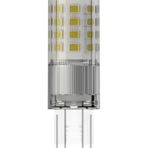 Leveres hurtigt | G9 4,2W dæmpbar LED pære550lm, 5,9cm, klar glas, 2700K
