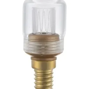 God pris - E14 2W dæmpbar LED vintage pære7cm, 2000K, klart glas, rørformet