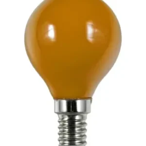 E14 1W LED kronepæreG45, Orange, Party Colour Premium - Rabat