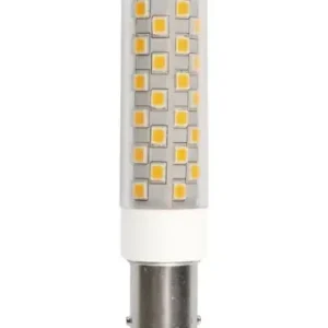 8cm / 6W dæmpbar BA15d LED rørpære840lm, 3000K, klart glas, AC/DC | Dagens tilbud