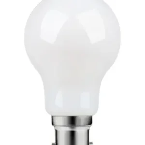 B22d 8W dæmpbar LED pæreA60, filament, mat glas, 806lm, varm hvid | Bedst sælgende