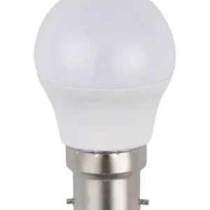B22d 3W LED kronepære, 12-60VG45, opal glas, 3000K | Stærkt tilbud