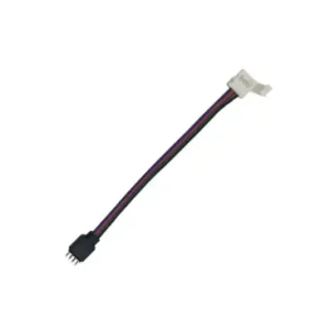 Topprodukt | Fleksibelt hanstik til RGB strips12V / 24V