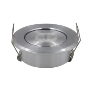 1,5W Ø5,2cm elevator spotHul Ø4,4 cm, Mål Ø5,2 cm, 25° spredning, 1m ledning - Premium