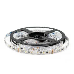 5 meter 12W/m RGB+WW LED strip24V DC, IP20, 60 LED pr. meter - Nem betaling
