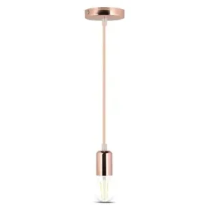 V-Tac lampefatningRose guld, E27 - Premium kvalitet