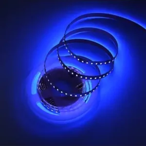 5m 10W/m UV 400 nm LED strip24V DC, IP20, 120 LED pr. meter | Næsten udsolgt