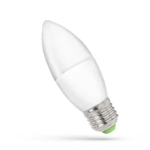 6W LED kertepæreC37, 160 grader, 230V, E27 - Sidste chance