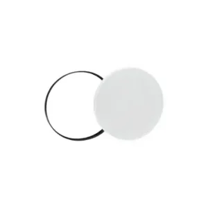 Skarp pris | 24W LED loftslampeØ32cm, Højde 5,2cm, hvid kant, inkl. sort ring