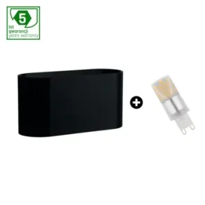 Sæt Squalla G9 lampe + 4W LED pære6000K (Kold hvid) | Skarp pris