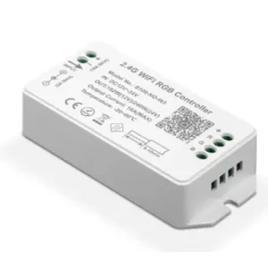 WiFi RGB controller Tuya Smart/Smart Life, uden fjernbetjening, Google Home/Alexa kompatibel, 12V (120W), 24V (240W) - Køb nu
