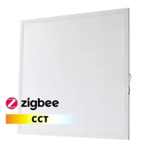 Begrænset antal - 36W Zigbee CCT Smart Home LED panelHøjde 25mm, 60x60, CCT, hvid kant