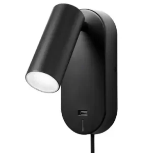 EGO LED Væglampe med USB og Touch dæmp, 4,5W, Nielsen Lightsort | Toppris