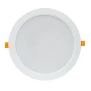 Bedst sælgende | 24W Ø22cm LED indbygningspanelIP54 udendørs, Hul Ø19,5 cm, Mål Ø22 cm