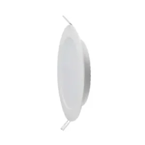 Begrænset antal | 6W Ø12,5cm LED indbygningspanelHul Ø11 cm, Mål Ø12,5 cm