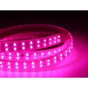 5 m. vandtæt vækst LED strip230V, IP67, 180 LED, 10W pr. meter - Køb direkte