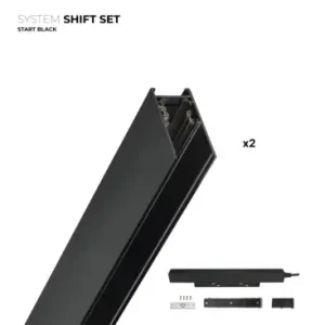 SHIFT Start sæt2 meter komplet, Sort | Godt tilbud