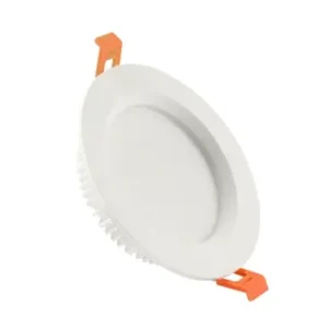 12W Ø14cm indbygningspanelIP44 vådrum, Hul Ø11cm, hvid, 5 års garanti | Nem betaling
