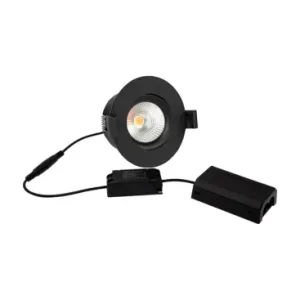 D8 Tilt360 Full Spectrum LED indbygningsspot RA972700K, Sort - Nem betaling