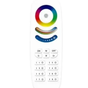 Kun i begrænset tid | Gledopto RGB+CCT touch fjernbetjening8 zoner, batteri