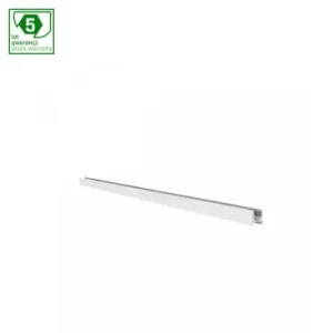 2000mm Slim Track skinne til SHIFT system, hvid48V, aluminium, IP20, 5 års garanti - Kundernes favorit