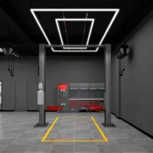 288W RA95 Lysgitter LED 2 rammer komplet sæt HexagonInkl. strømtilslutning | Populært produkt