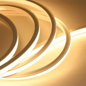 5m 7,5W/m AnyCut Neon Flex 10x10 Varm hvid LED strip12V DC, Ingen klippeafstand | Høj kvalitet