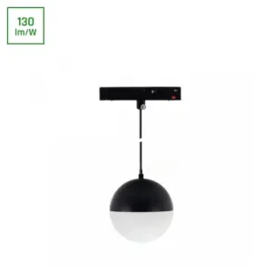 SHIFT BasicGlobe P, Kugle Lampenedhæng, 90mm, 10W, 4000K, Sort - Tidsbegrænset