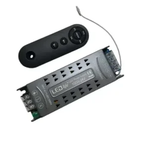 100W / 24V DC dæmpbar strømforsyning4.17A, IP20 indendørs, Med fjernbetjening, Flicker fri - Næsten udsolgt