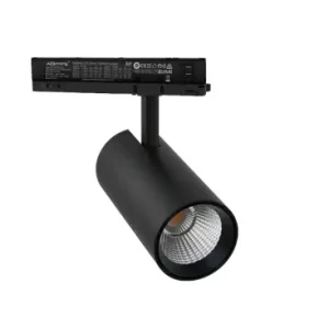 30W 3-faset Dæmpbar RA92 PRO-CCT skinnespot120lm/W, Sort, Justerbar CCT + lysstyrke, 3900lm, Flicker free - Så længe lager haves
