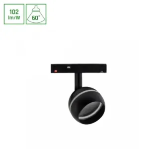 SHIFT BasicGlobe Ring Kugle Lampen, 90mm, 10W, 2700K, Sort | Kundernes favorit