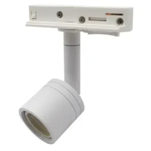 1-faset GU10 skinnespotHvid, uden lyskilde, 1F3W | Skynd dig