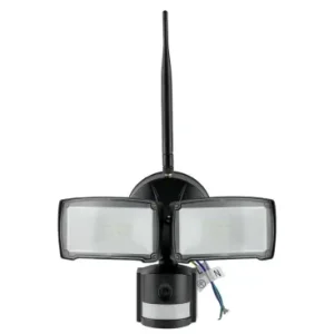 18W LED projektør med WiFi kamera og sensor6000K, IP44, hvid, udendørs, sikkerhedskamera | Mest solgt