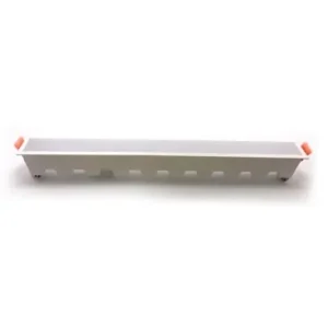 29cm 20W LED lineært armaturUltra slim, hvid kant, 6400K, IP20 indendørs - Sidste mulighed