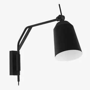 Væglampe Loreto Sort D.56cm - Premium