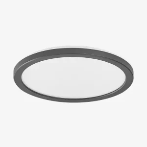 Kun i dag - Plafond Ultra Slim Backlight sort Ø.23,5 cm
