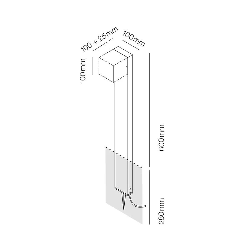 Populær - Cube stand (Spyd)