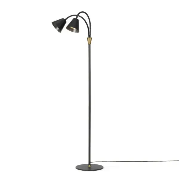Topkvalitet - Hygge Gulvlampe 2-ARM