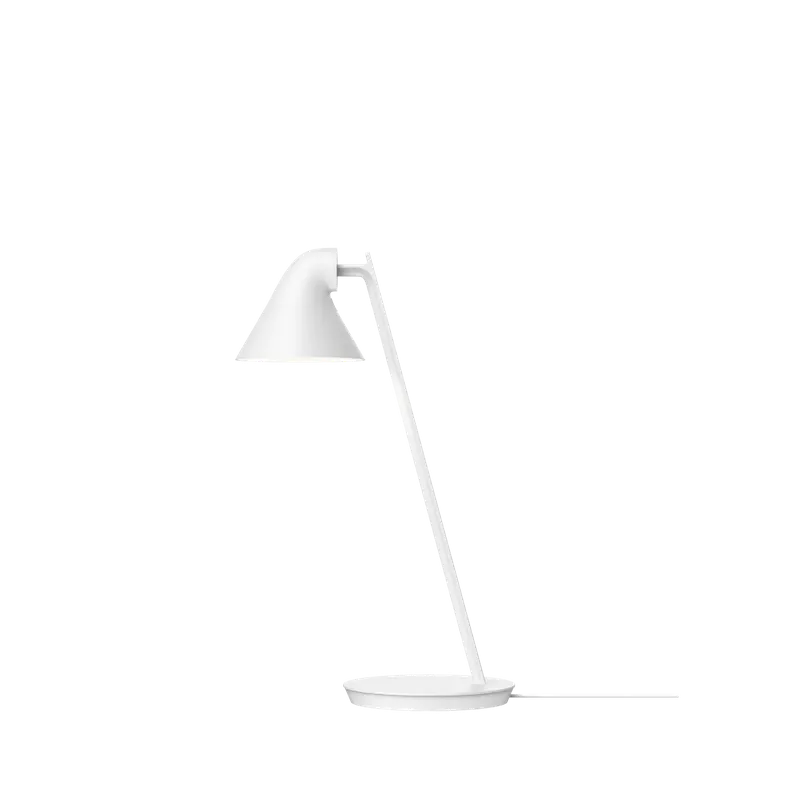 God pris | NJP Mini Bordlampe Hvid